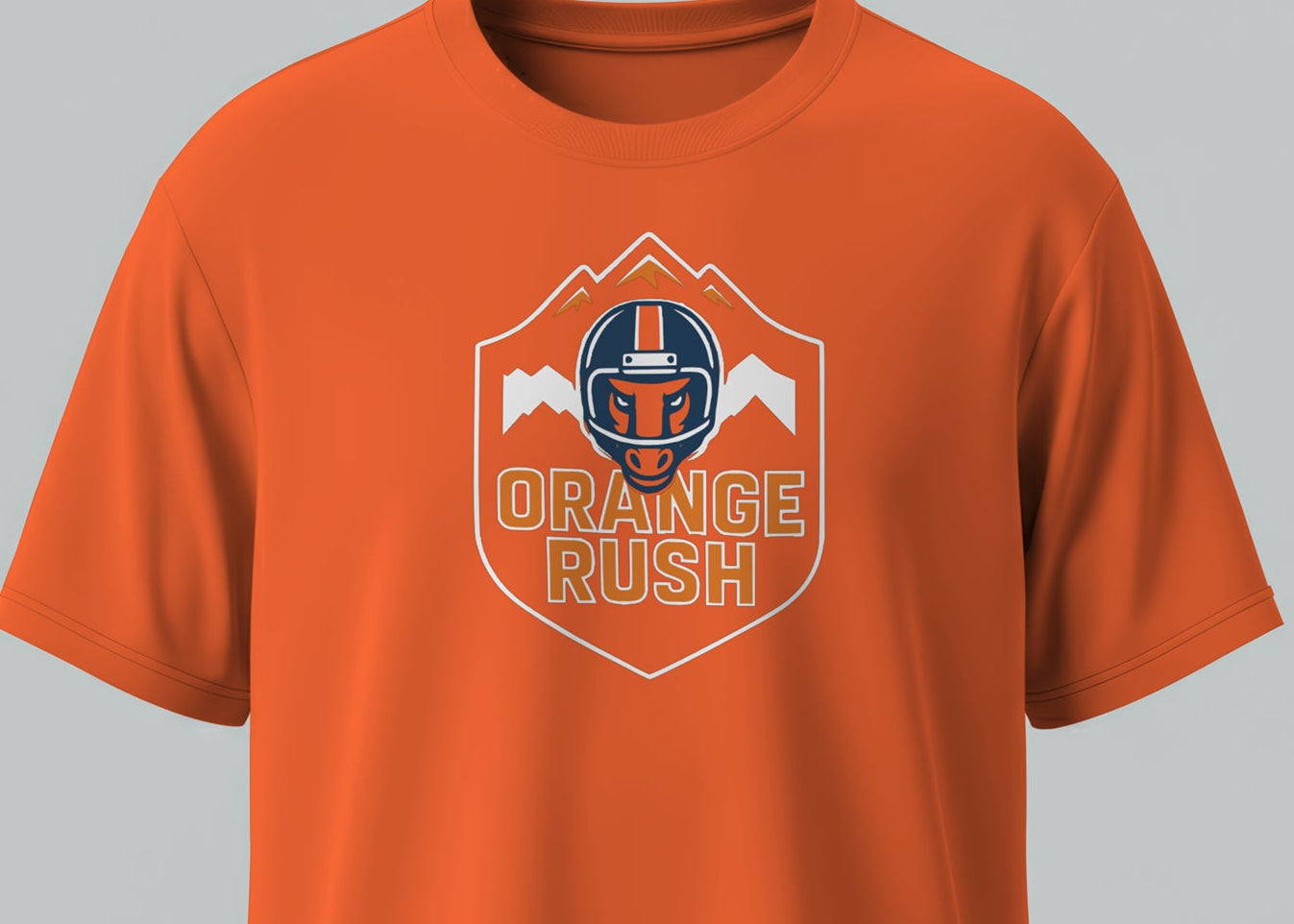 Orange Rush Badge T